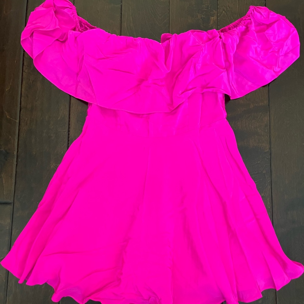 Amanda Uprichard Off The Shoulder Dress
